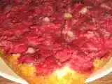 Recette Gâteau renversé aux framboises