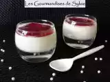 Recette Panna cotta au lemon curd et coulis de framboises