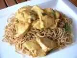 Recette Poulet mariné au lait de coco & satay