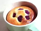 Recette Mini gâteau au miel/lait/framboise