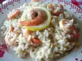 Recette Risotto de crevettes et citrons