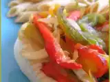 Recette Flétan tout en couleurs... aux poivrons