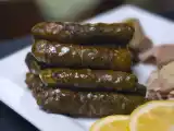 Recette Yabraq / feuilles de vigne farcies