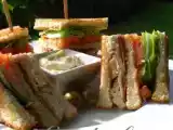 Recette Club sandwich au poulet et prosciutto