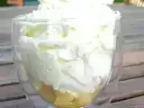 Recette Coupe de glace à la noix de coco, ananas en morceau, malibu