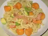 Recette Salade de pâtes au melon