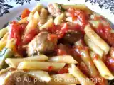 Recette Penne à la saucisse italienne