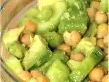 Recette Salade de concombre, avocats et pois chiches