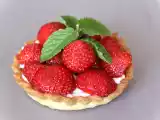 Recette Recette ! tartelettes aux fraises et à la menthe