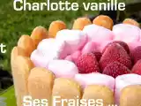 Recette charlotte vanille et ses fraises ...