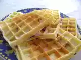 Recette Gaufres au jambon et à la courgette
