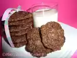 Recette Biscuits aux flocons d'avoine et au chocolat