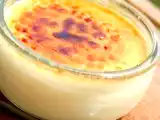 Recette Panna cotta aux bonbons à la banane façon crème brûlée