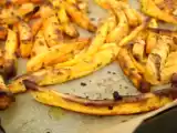 Recette Frites de patates douce, tzatziki au cumin
