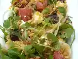 Recette Salade de roquette aux lentilles corail et feta