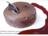 Recette Fondants au chocolat aux noisettes, coeur coulant au chocolat blanc