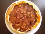 Recette Tarte fine banane chocolat