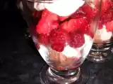 Recette Crumble fruits rouges en verrine