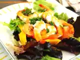 Recette Salade crevettes mangue