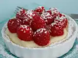 Recette Tartelettes aux framboises sur crème d'amande, sans gluten ni lactose