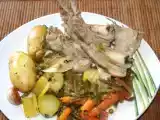 Recette Ragout de poitrine de mouton aux petits légumes du jardin