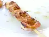 Recette Brochettes de crevettes à la plancha