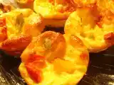 Recette Mini frittata aux poivrons.
