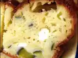 Recette Pour repas froid ou apéritif : cake courgette - chèvre