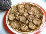 Recette Tarte au confit d'oignons, aubergines et miel