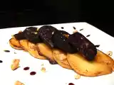 Recette Mille-feuille de pommes au boudin noir