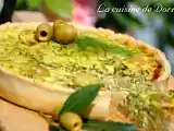 Recette Quiche aux courgettes et olives aux poivrons