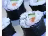 Recette Suhis & makis au saumon & cabillaud