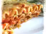 Recette Lasagne aux oignons caramélisés et aux champignons