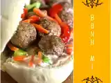 Recette Sandwichs aux boulettes vietnamienne