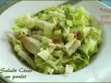 Recette Salade de pâtes au poulet à la césar, sans gluten
