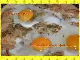 Recette Pizza aux oeufs