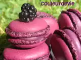 Recette Macarons à la mûre