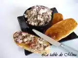 Recette Rillettes de sardine au boursin, olives et tomates