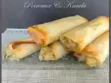 Recette Brick poireaux-knacki