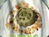 Recette Bavarois de courgettes aux amandes et au basilic