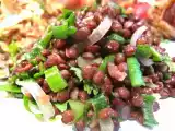 Recette Salade de lentilles aux 2 oignons et aux herbes