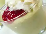 Recette Mousse d'avocat et sa gelée de cerises.