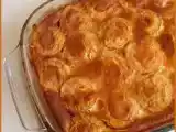 Recette Seulement 5 ingrédients pour un beau clafoutis (épais) à l'abricot