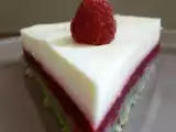 Recette Aussi beau que bon ... gâteau rayé pistache/ framboise/citron