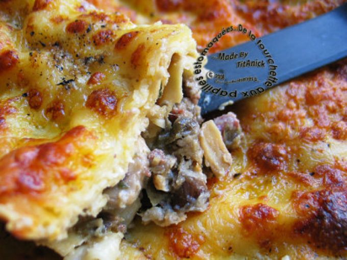 Aubergine avec champignon, lasagnes - 6 recettes sur Ptitchef