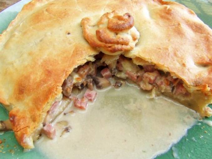 Tourte Avec Champignon, Jambon - 10 Recettes Sur Ptitchef