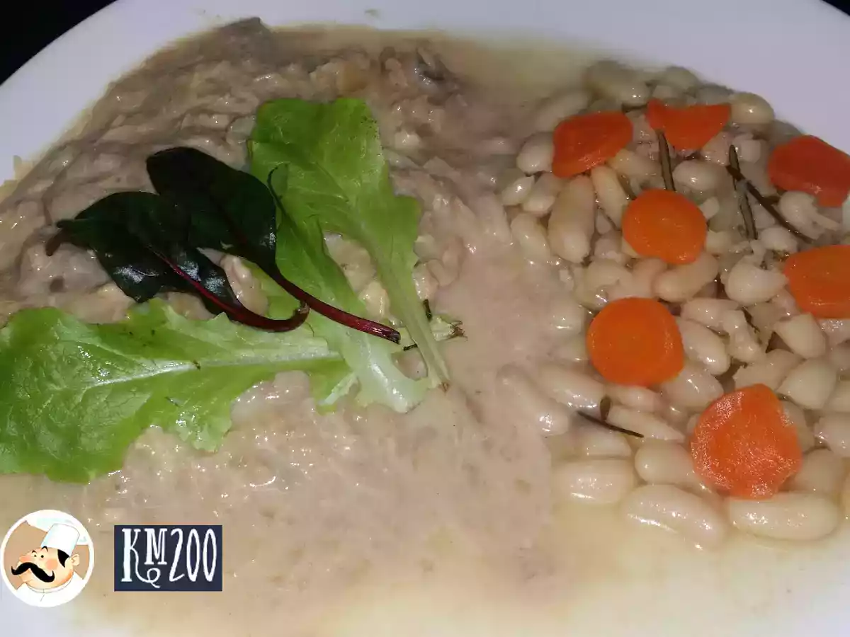 Recette Blanquette de poulet à la bière et ses lingots du nord