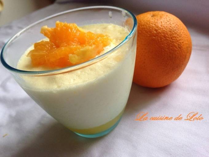 La mousse d'orange