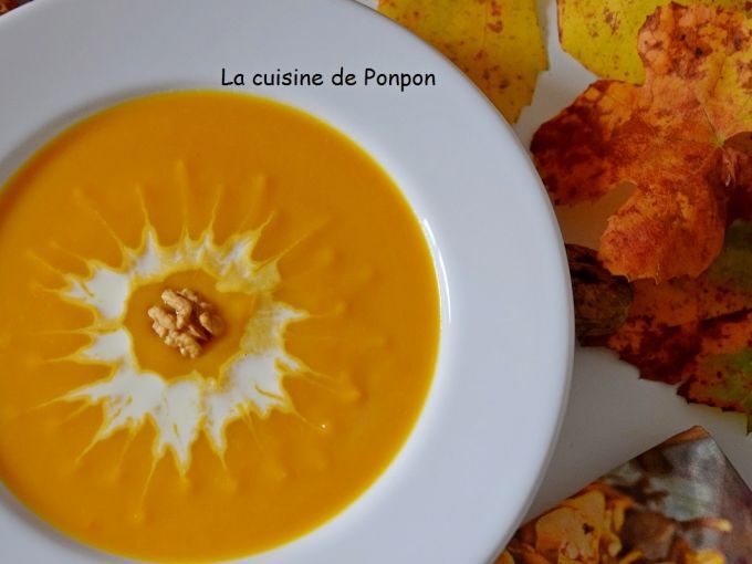 Velouté potiron carotte