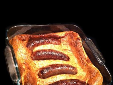 Recette British: toad in a hole !